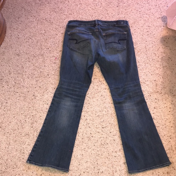 American Eagle outfitters kick boot jeans size 10 regular - Picture 11 of 11